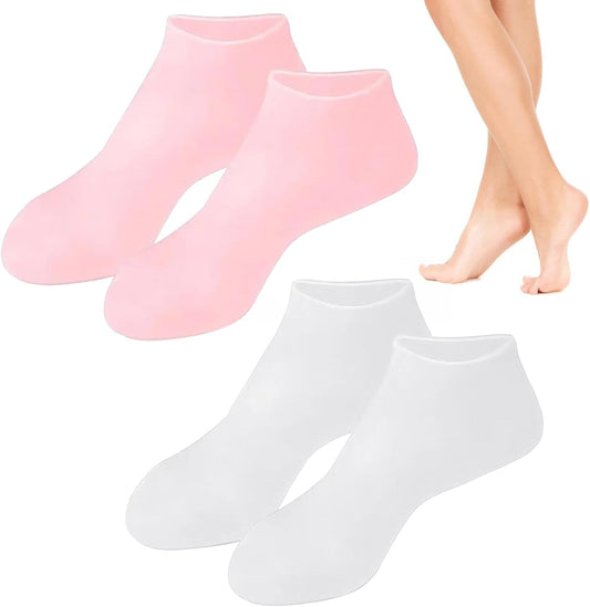 Deux Paires de Chaussettes pour Pieds Doux